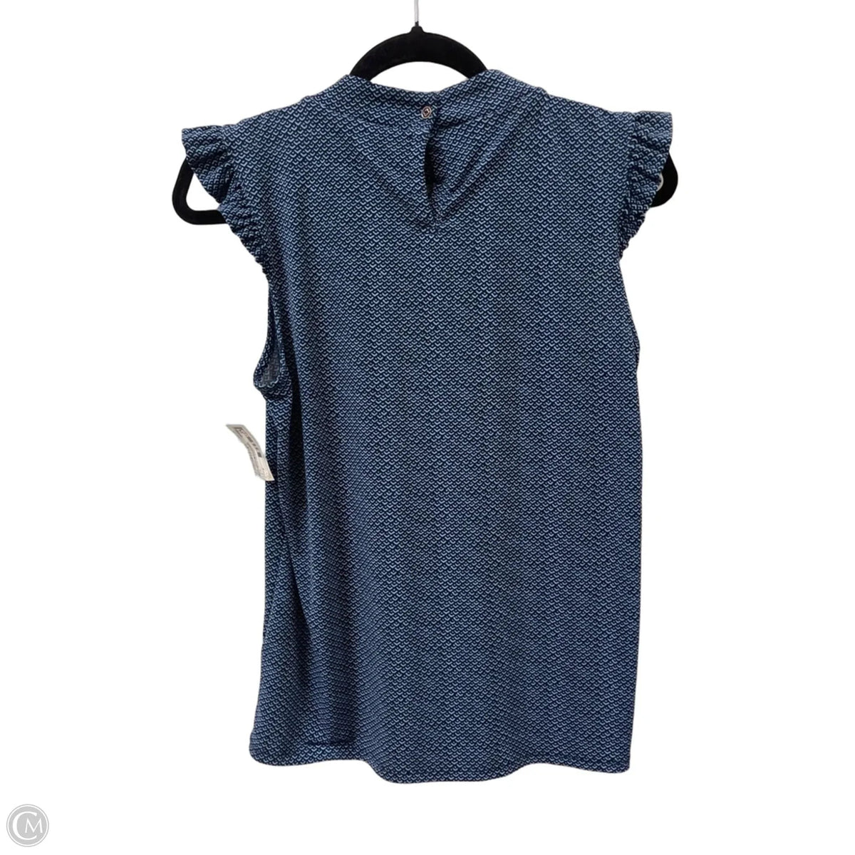 Top Sleeveless By Adrianna Papell In Blue, Size: S