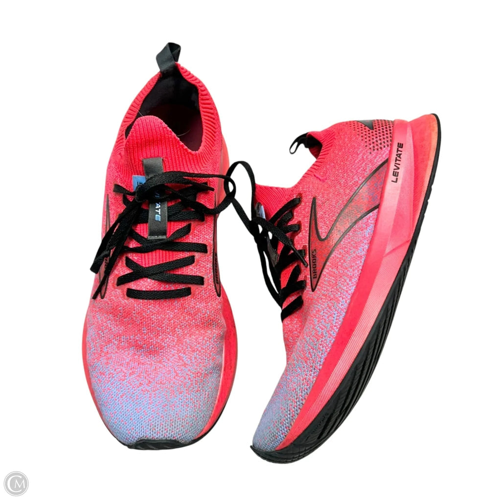 Shoes Athletic By Brooks In Blue & Red, Size: 10.5