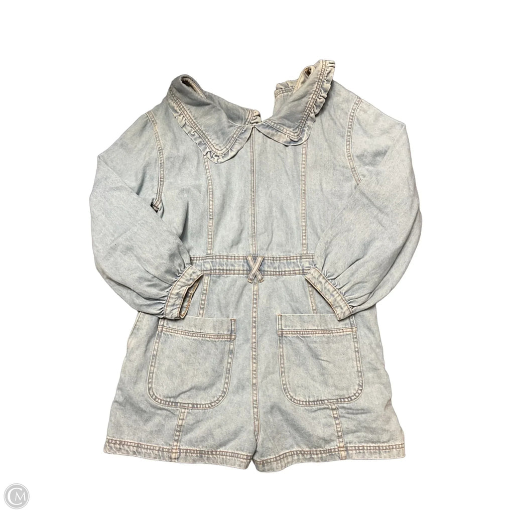 Romper By We The Free In Blue Denim, Size: L