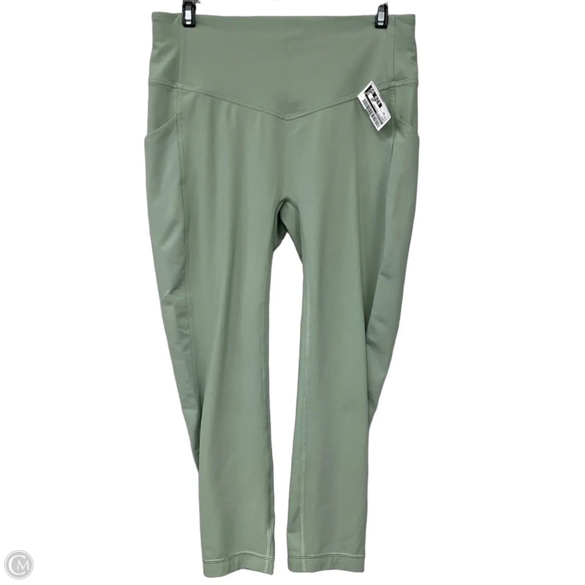 Athletic Leggings By Lululemon In Green, Size: 10