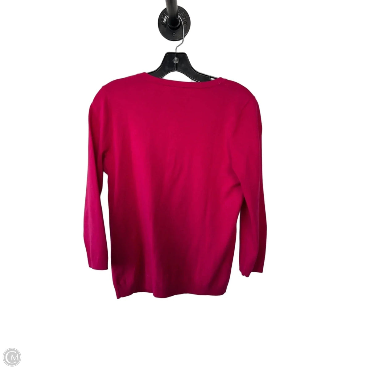 Sweater Cardigan By Talbots In Pink, Size: S