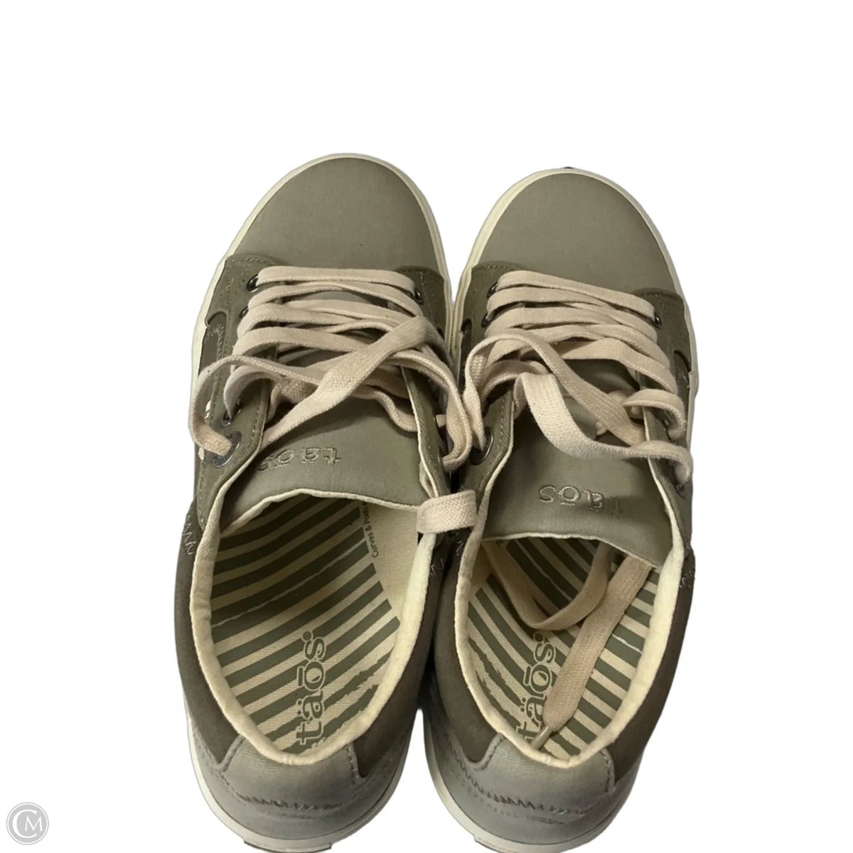 Shoes Sneakers By Taos In Green, Size: 7