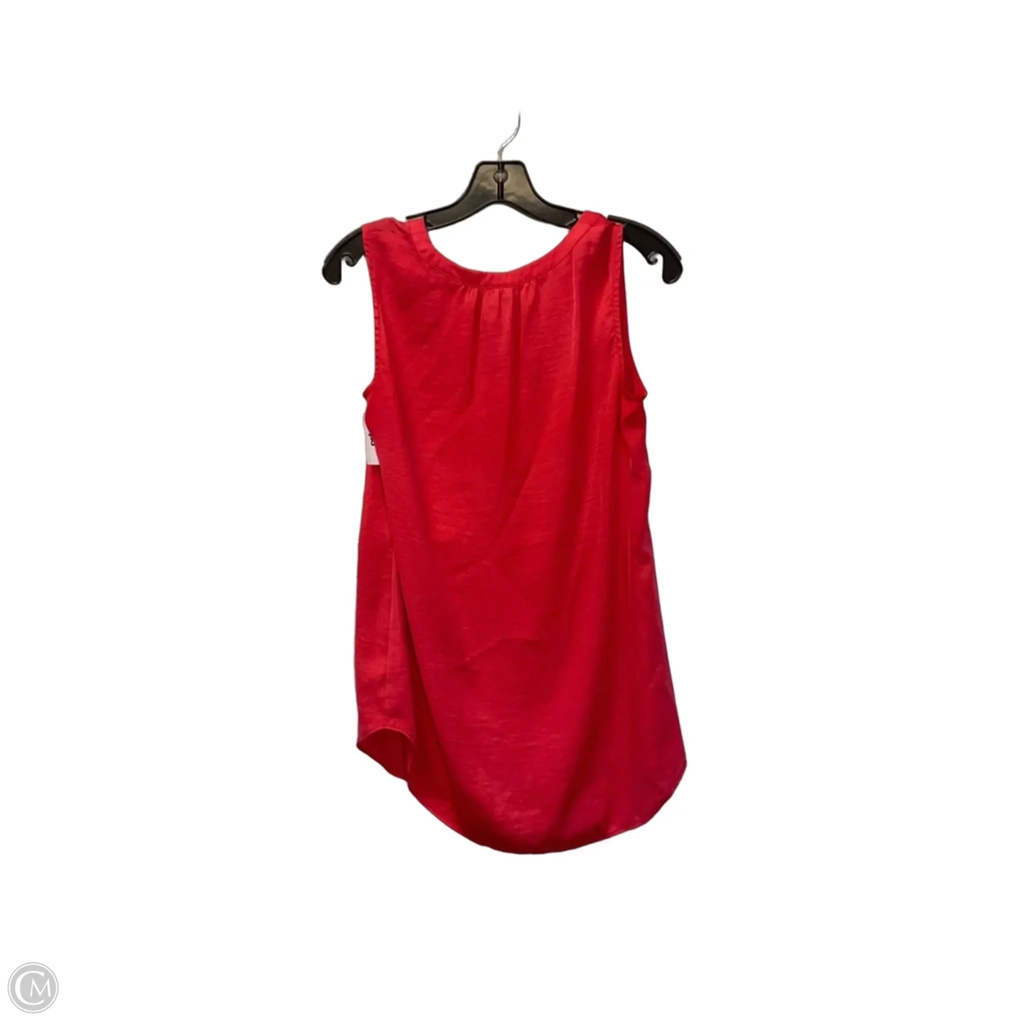 Top Sleeveless Basic By Cabi In Red, Size: Xs
