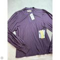 Top Long Sleeve By Nation In Paisley Print, Size: L