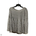 Top Long Sleeve By Max Studio In Floral Print, Size: L