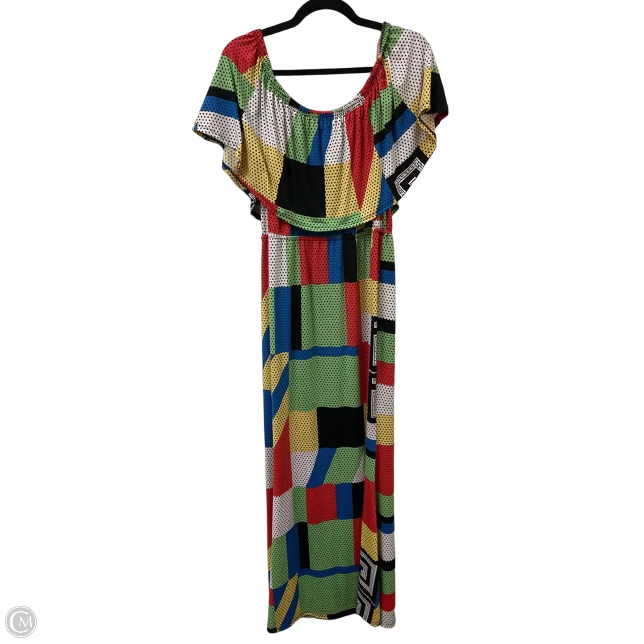 Dress Casual Maxi By Ashley Stewart In Multi-colored, Size: Xl