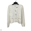 Cardigan By J. Crew In White, Size: Xl