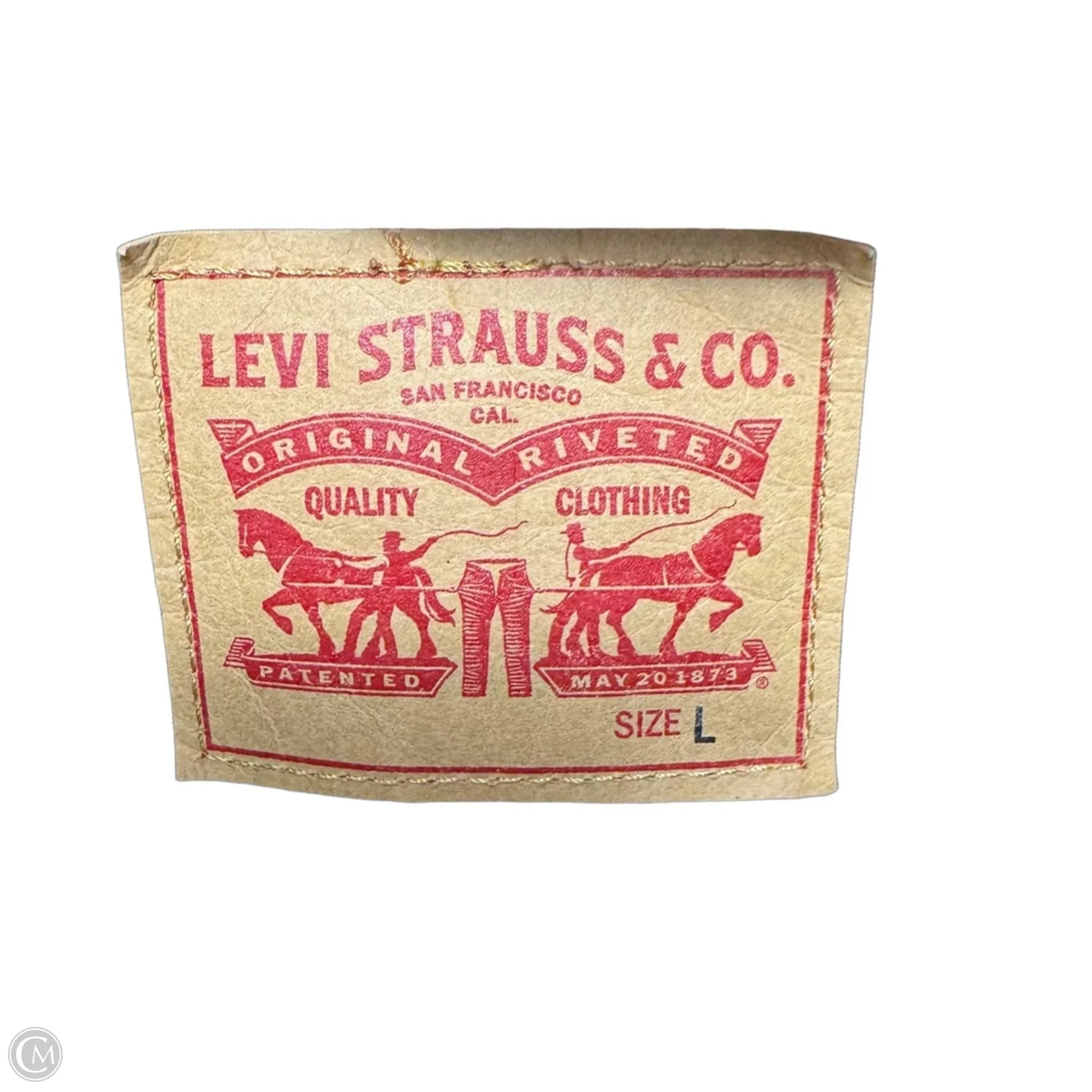 Jacket Other By Levis In Animal Print, Size: L