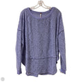 Top Long Sleeve By Free People In Purple, Size: M