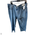 Jeans Straight By Abercrombie And Fitch In Blue, Size: 16