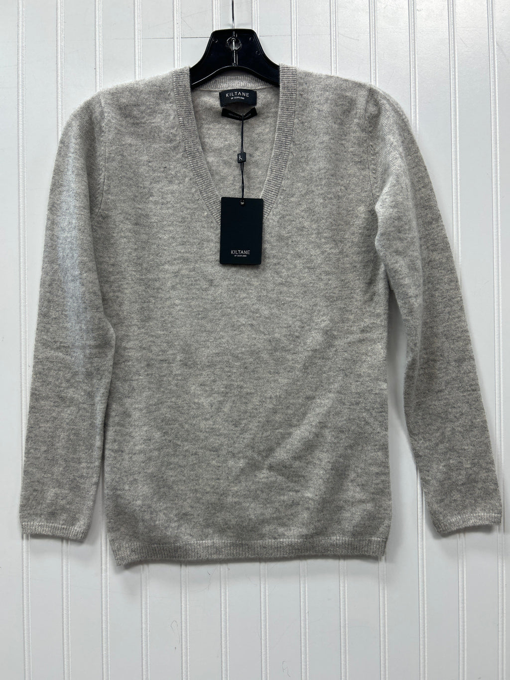 Sweater Cashmere By Cmc In Grey, Size:Xs NWT