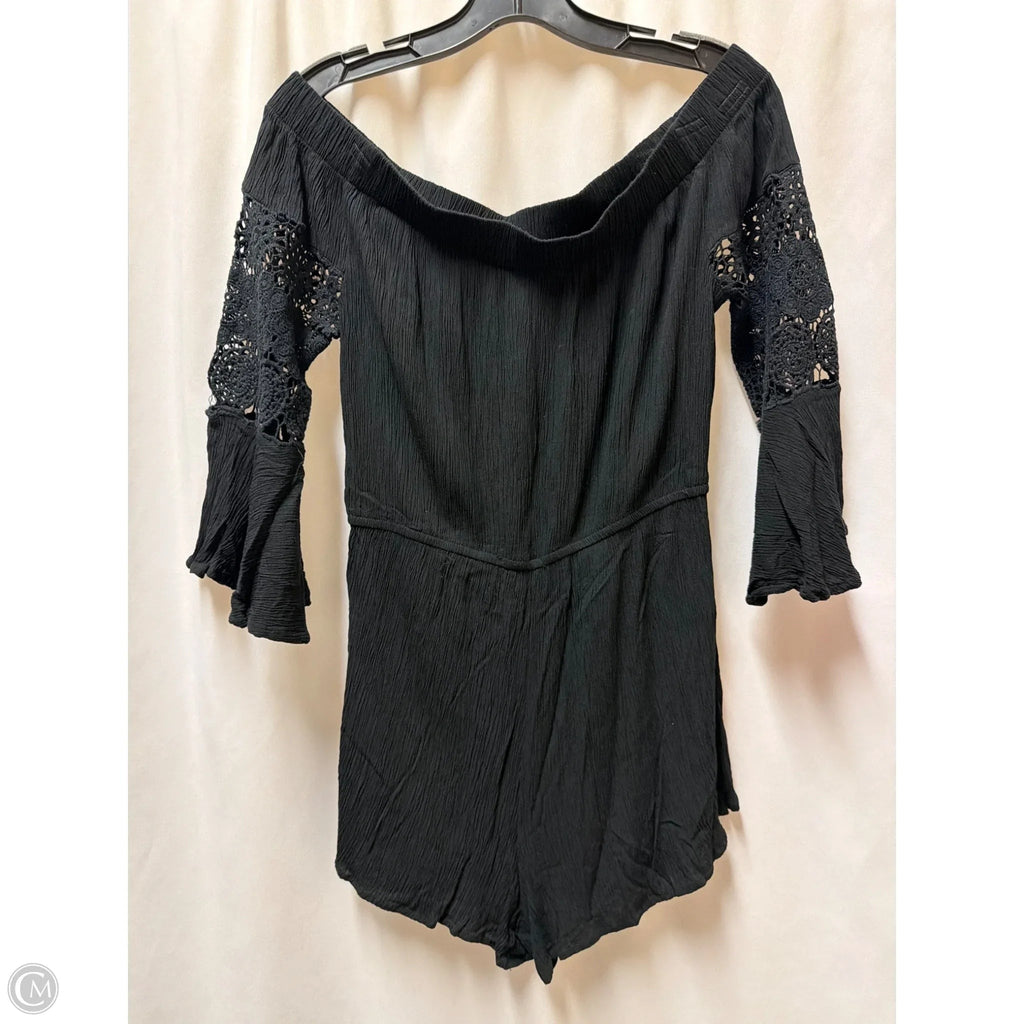 Romper By Blush In Black, Size: L