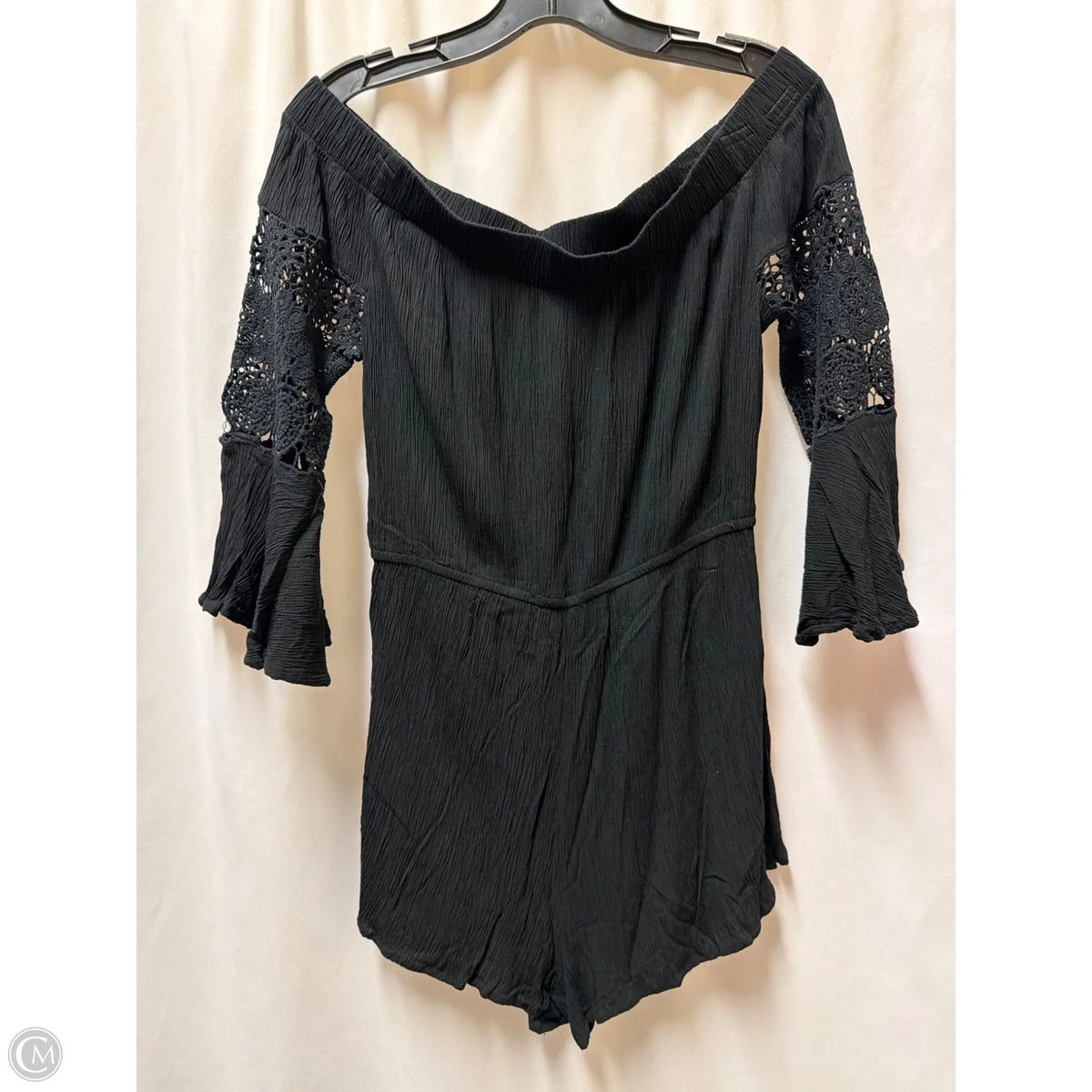 Romper By Blush In Black, Size: L