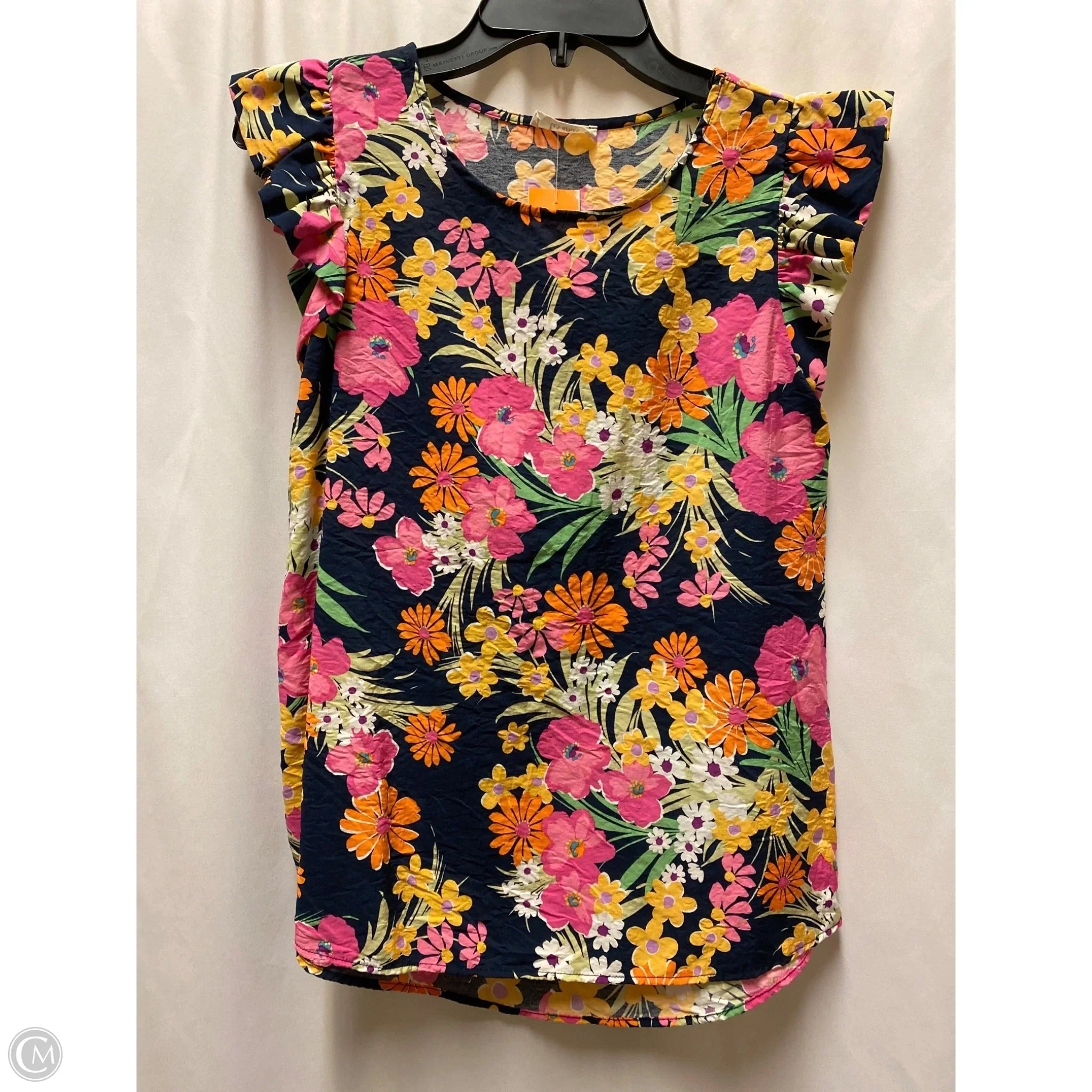 Top Sleeveless By Les Amis In Pink, Size: S