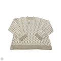 Sweater By Haven In Tan & White, Size: Xl