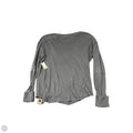 Top Long Sleeve By We The Free In Grey, Size: L