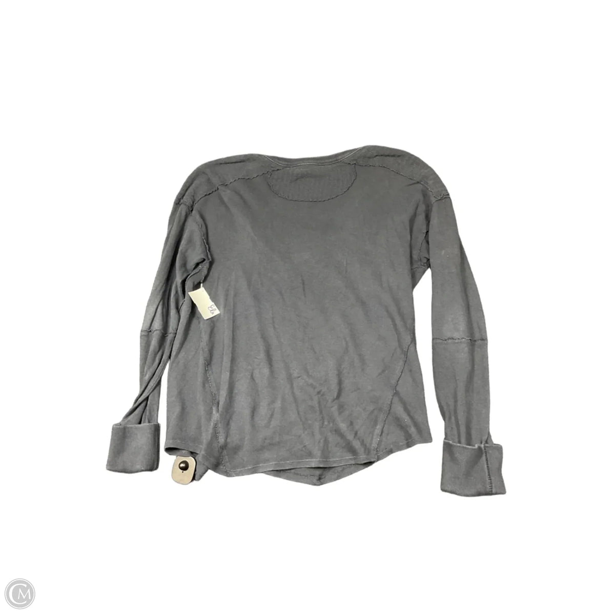 Top Long Sleeve By We The Free In Grey, Size: L