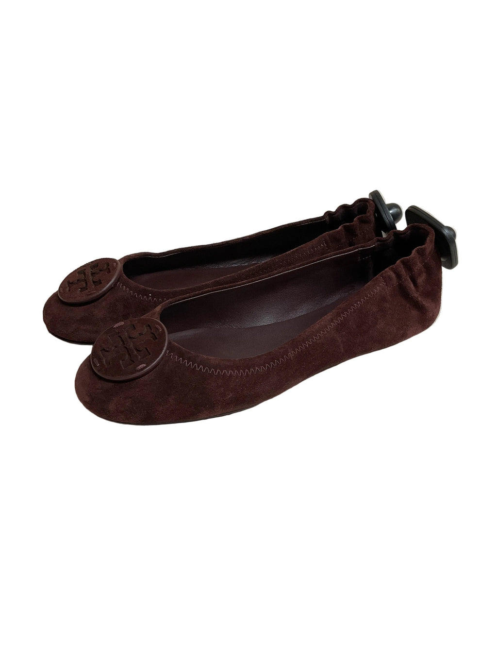 Shoes Designer By Tory Burch In Brown, Size:7
