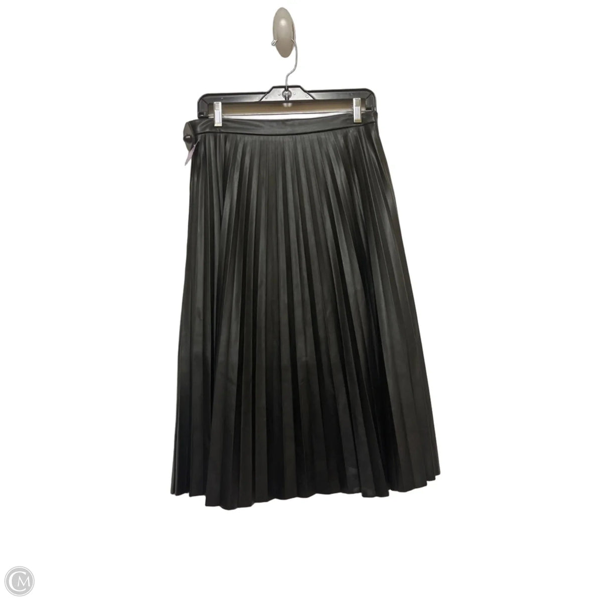 Skirt Midi By 7 For All Mankind In Black, Size: 8