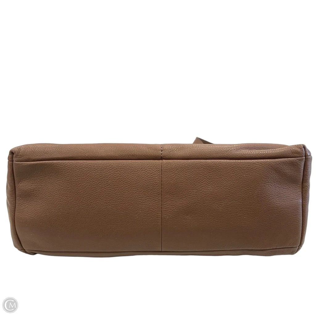 Handbag Leather By Fossil, Size: Large