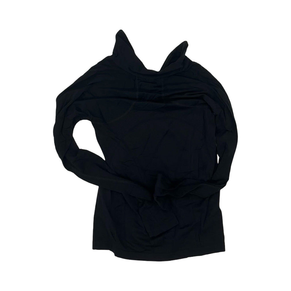 Athletic Top Ls Collar By Athleta In Black, Size:Xs