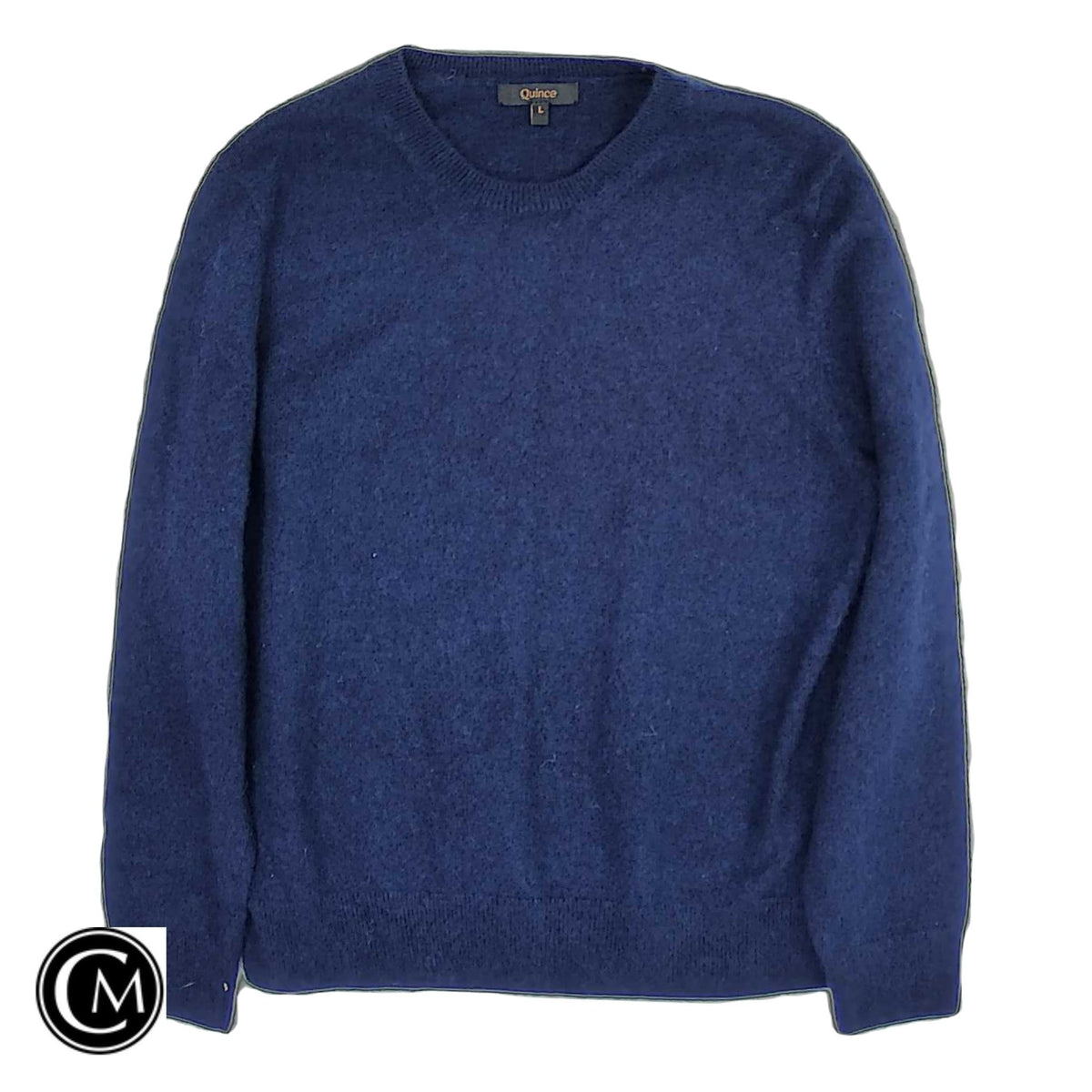 Sweater Cashmere By Quince In Navy, Size: L