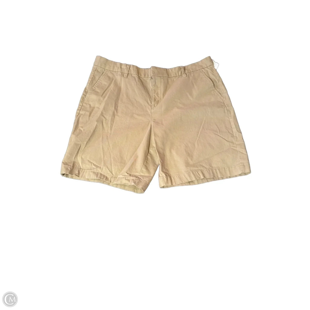 Shorts By Tommy Hilfiger In Tan, Size: 14