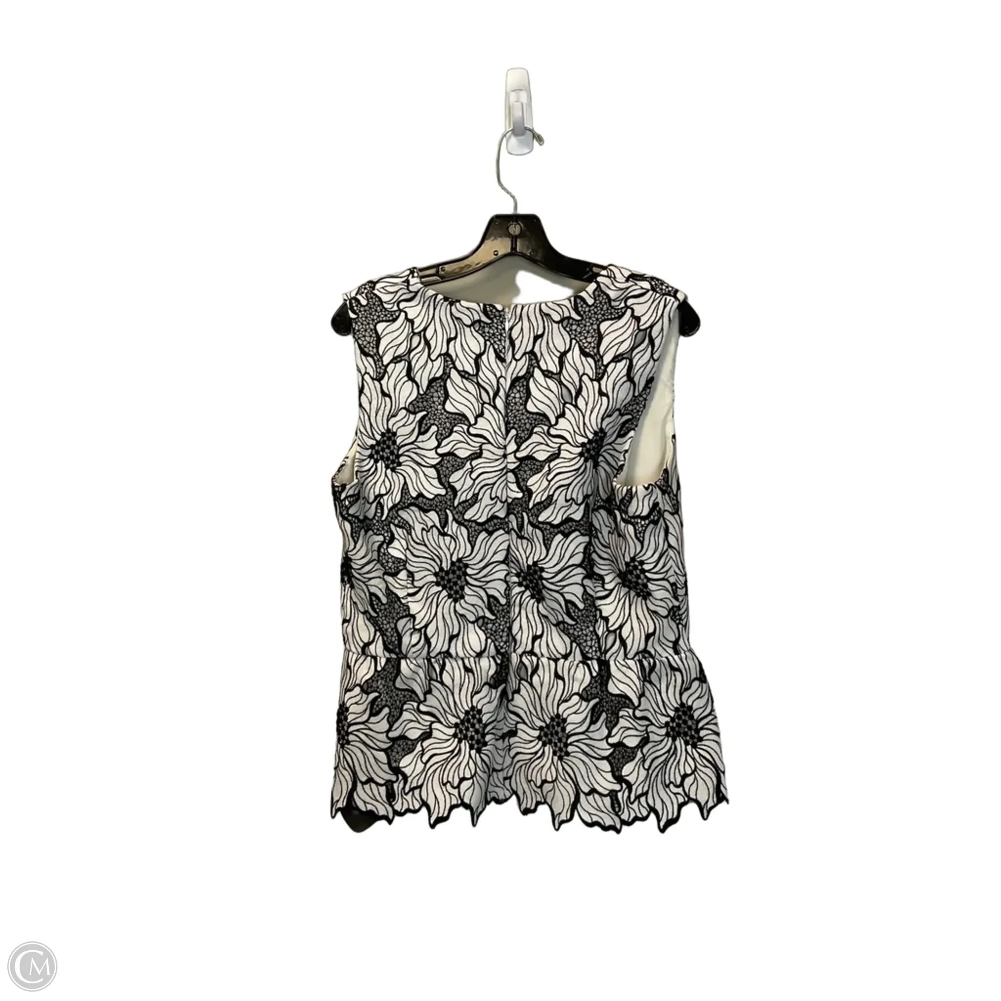 Top Sleeveless By White House Black Market In White, Size: 8