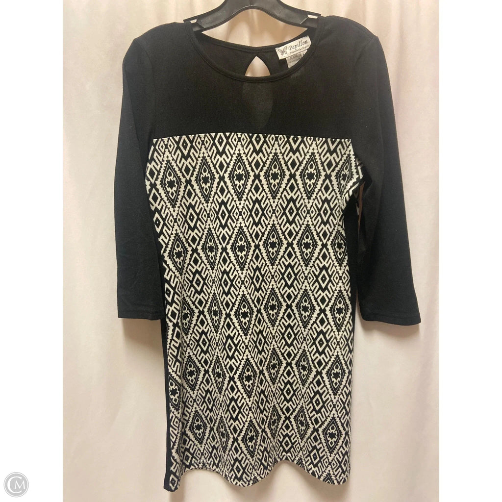 Dress Casual Midi By Clothes Mentor In Black, Size: M