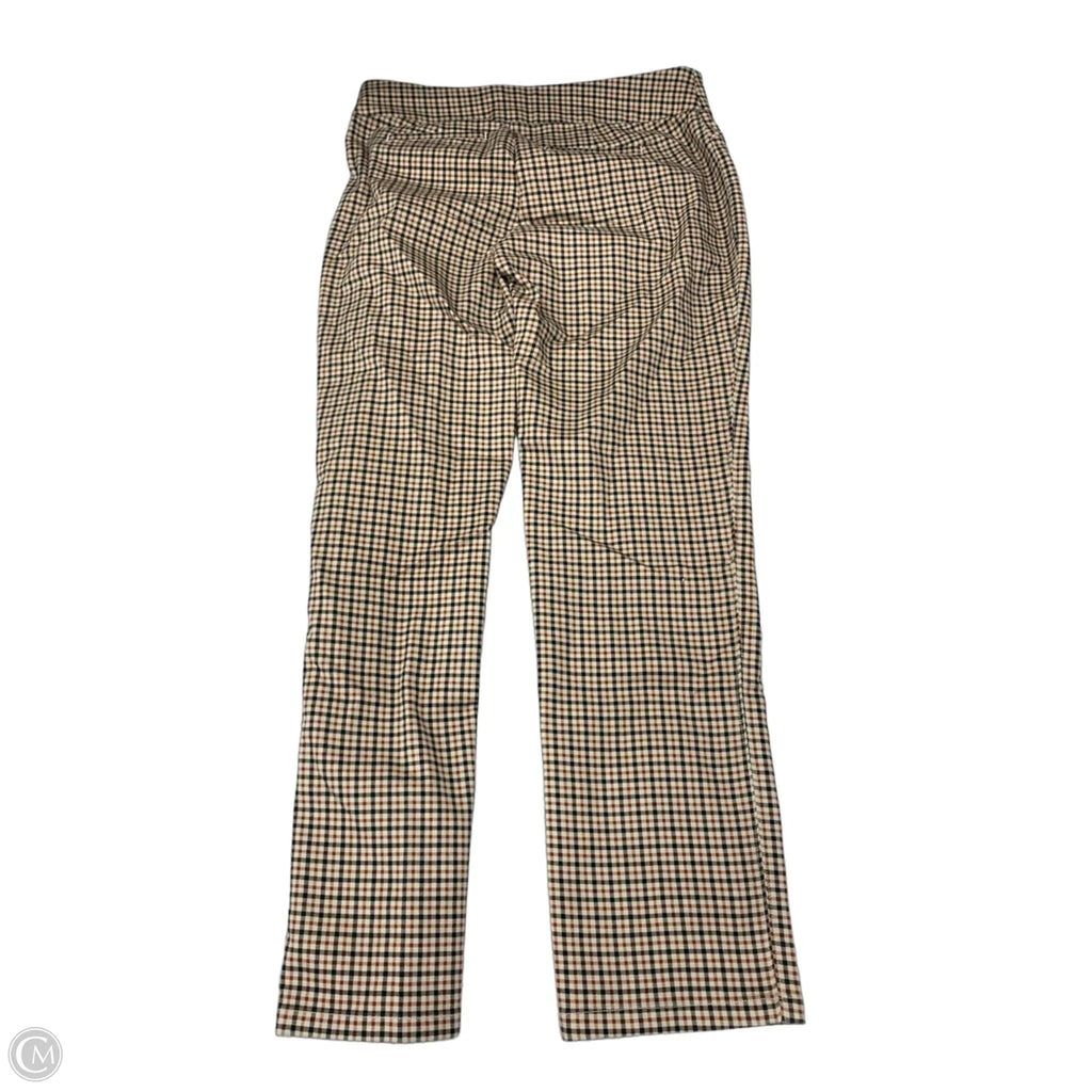 Pants Dress By Croft And Barrow In Checkered Pattern, Size: 12
