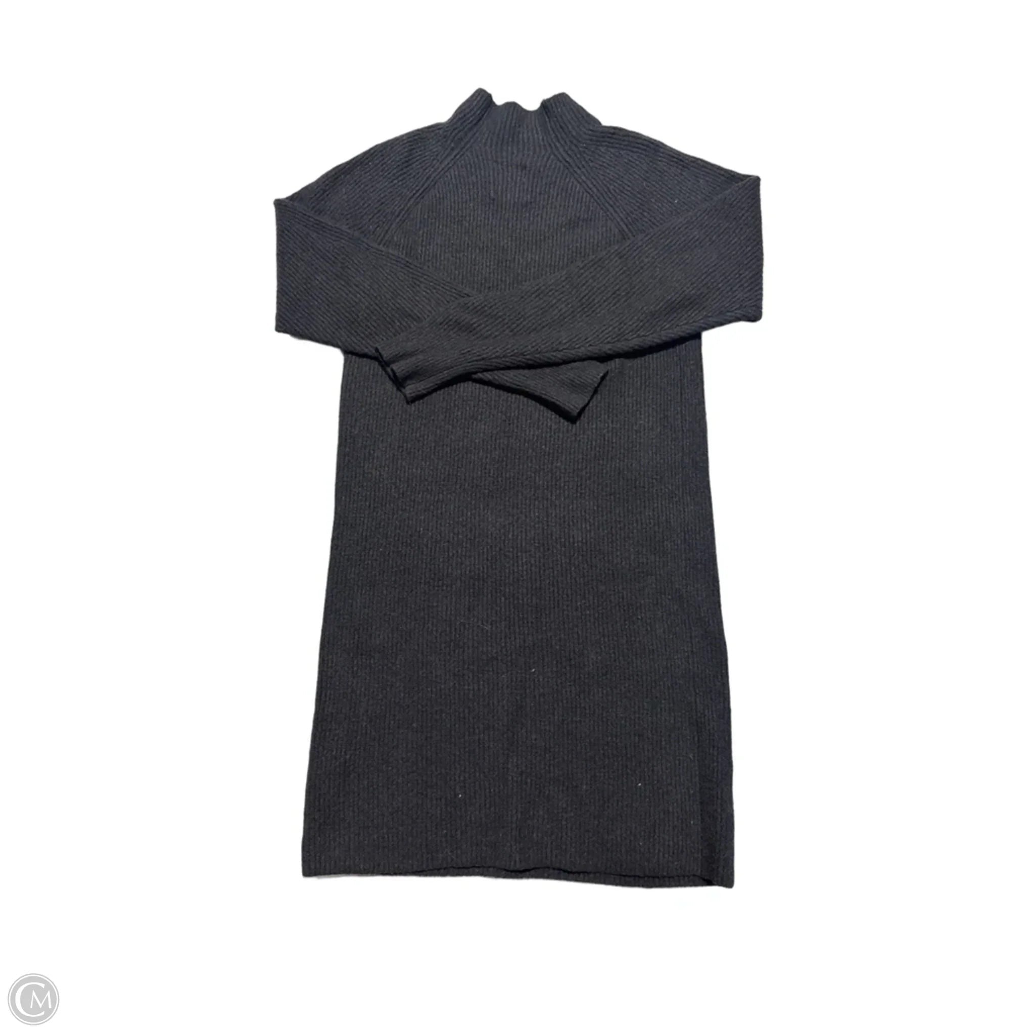 Dress Casual Midi By Abercrombie And Fitch In Black, Size: L