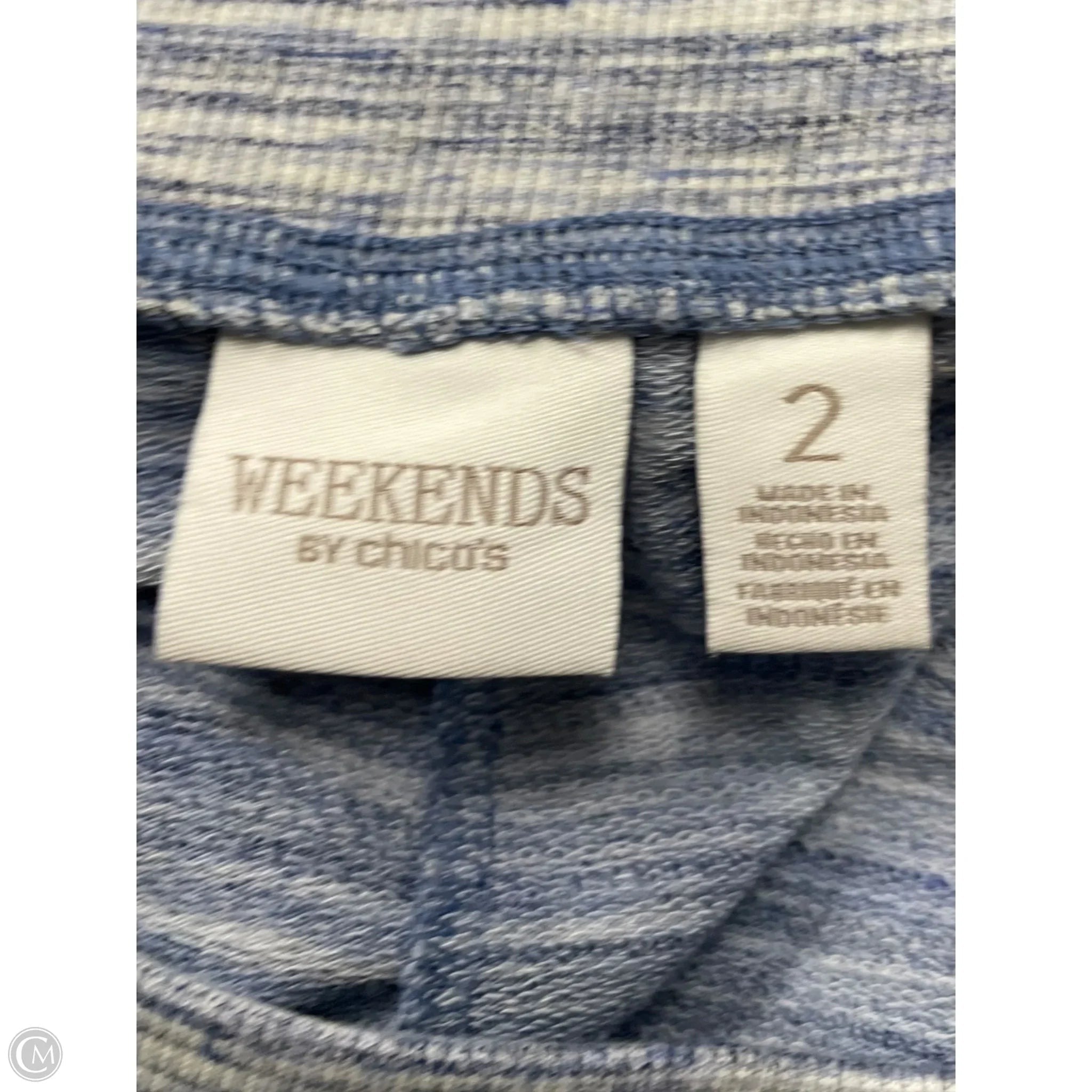 Pants Lounge By Chicos In Blue, Size: 2