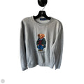 Sweatshirt Crewneck By Polo Ralph Lauren In Grey, Size: S