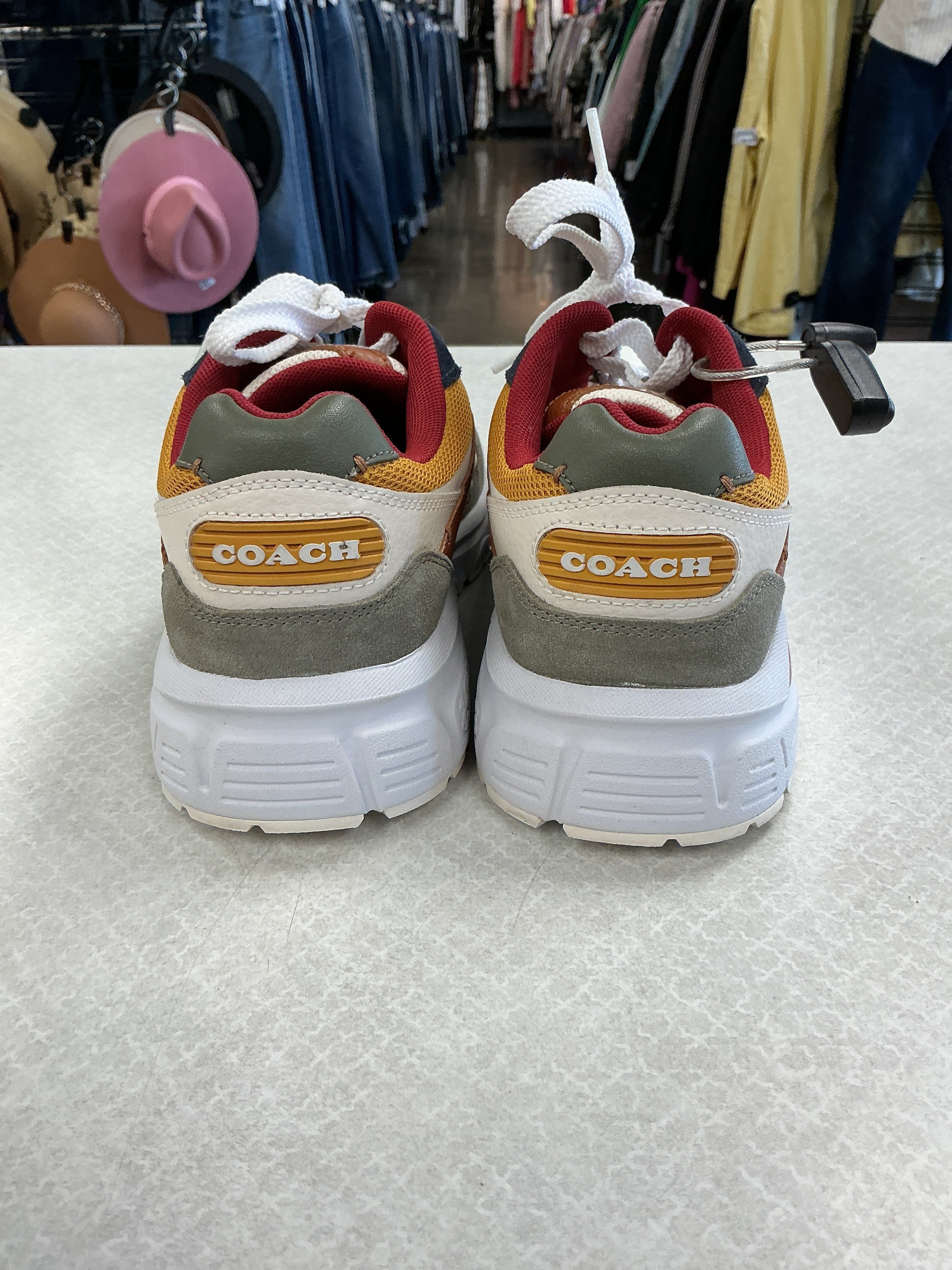 Shoes Designer By Coach In Multi, Size:10.5
