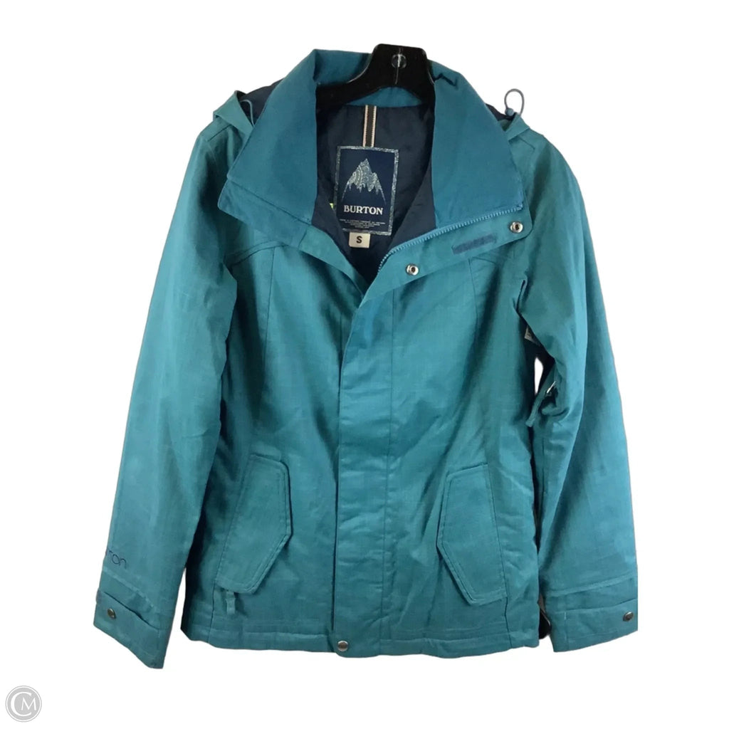 Jacket Puffer & Quilted By Burton In Blue, Size: S