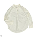 Blouse Long Sleeve By A New Day In Cream, Size: Xl