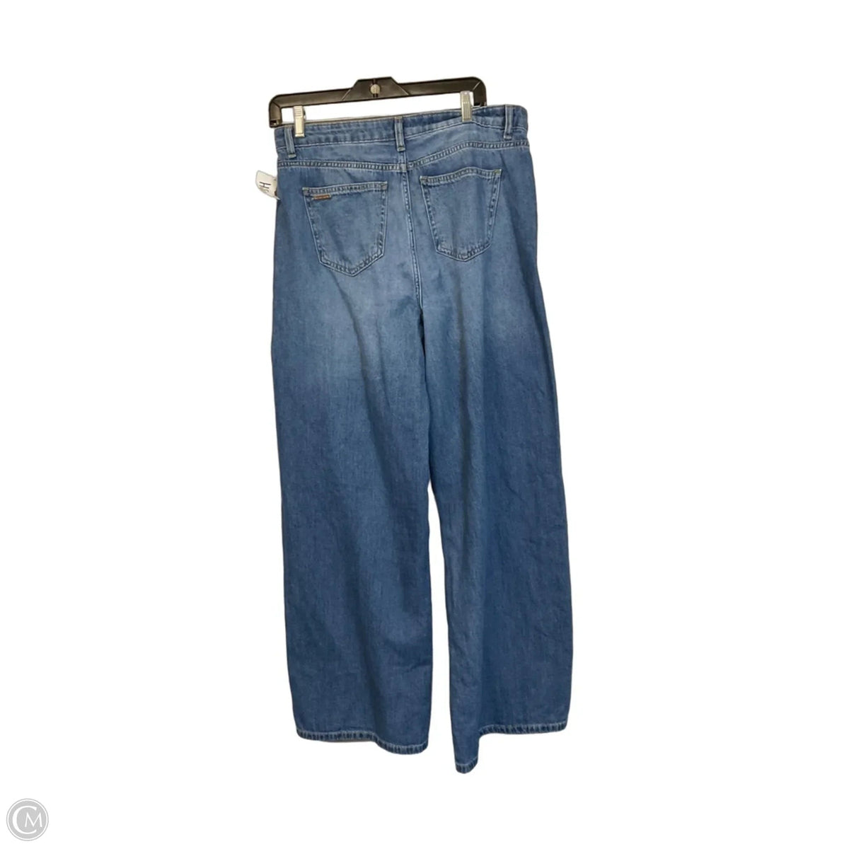 Jeans Wide Leg By Michael By Michael Kors In Blue Denim, Size: 8