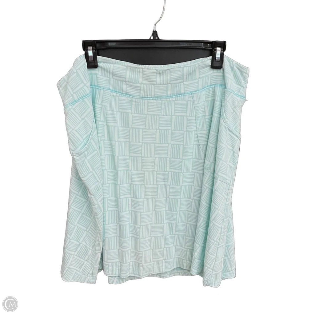 Athletic Skort By Fresh Produce In Aqua, Size: 1x