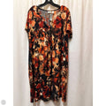 Dress Casual Midi By Cato In Orange, Size: 3x