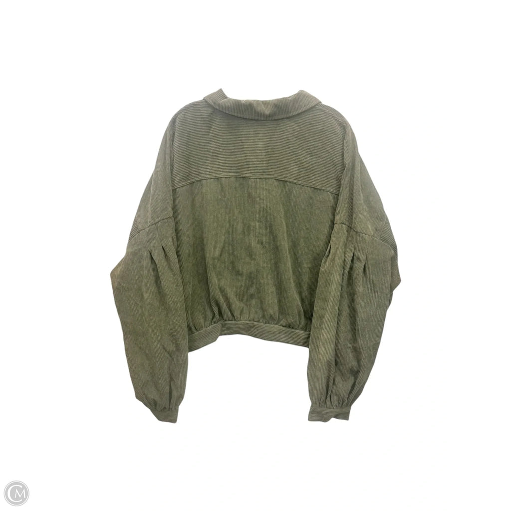 Jacket Other By Fashion Nova In Green, Size: 3x