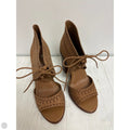 Sandals Heels Block By Gianni Bini In Tan, Size: 10