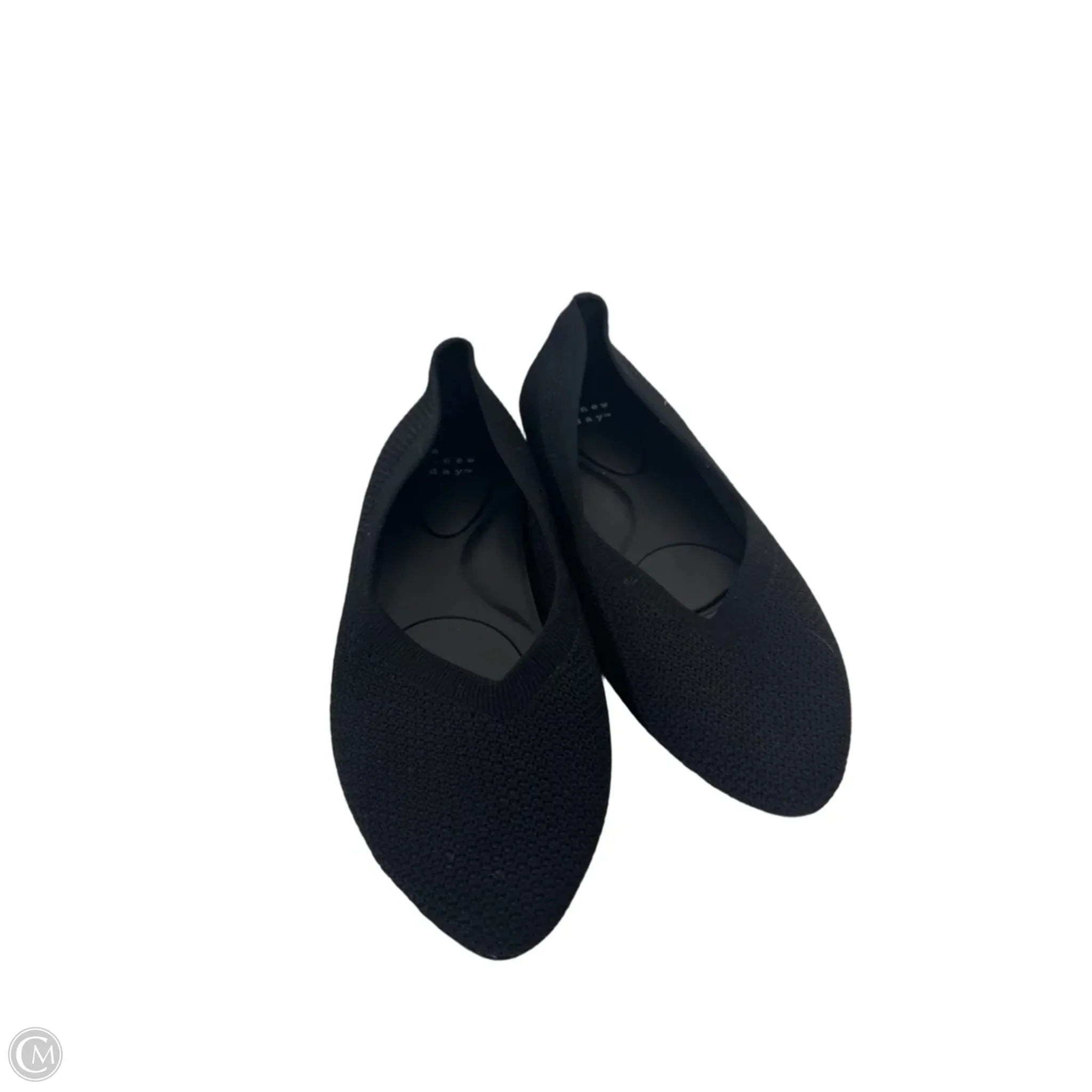 Shoes Flats By A New Day In Black, Size: 8