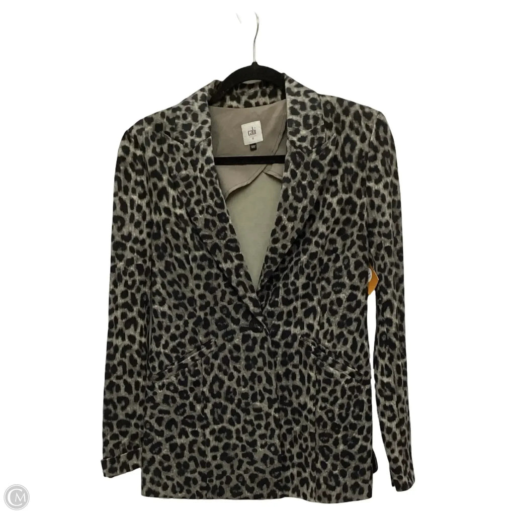 Blazer By Cabi In Animal Print, Size: 2