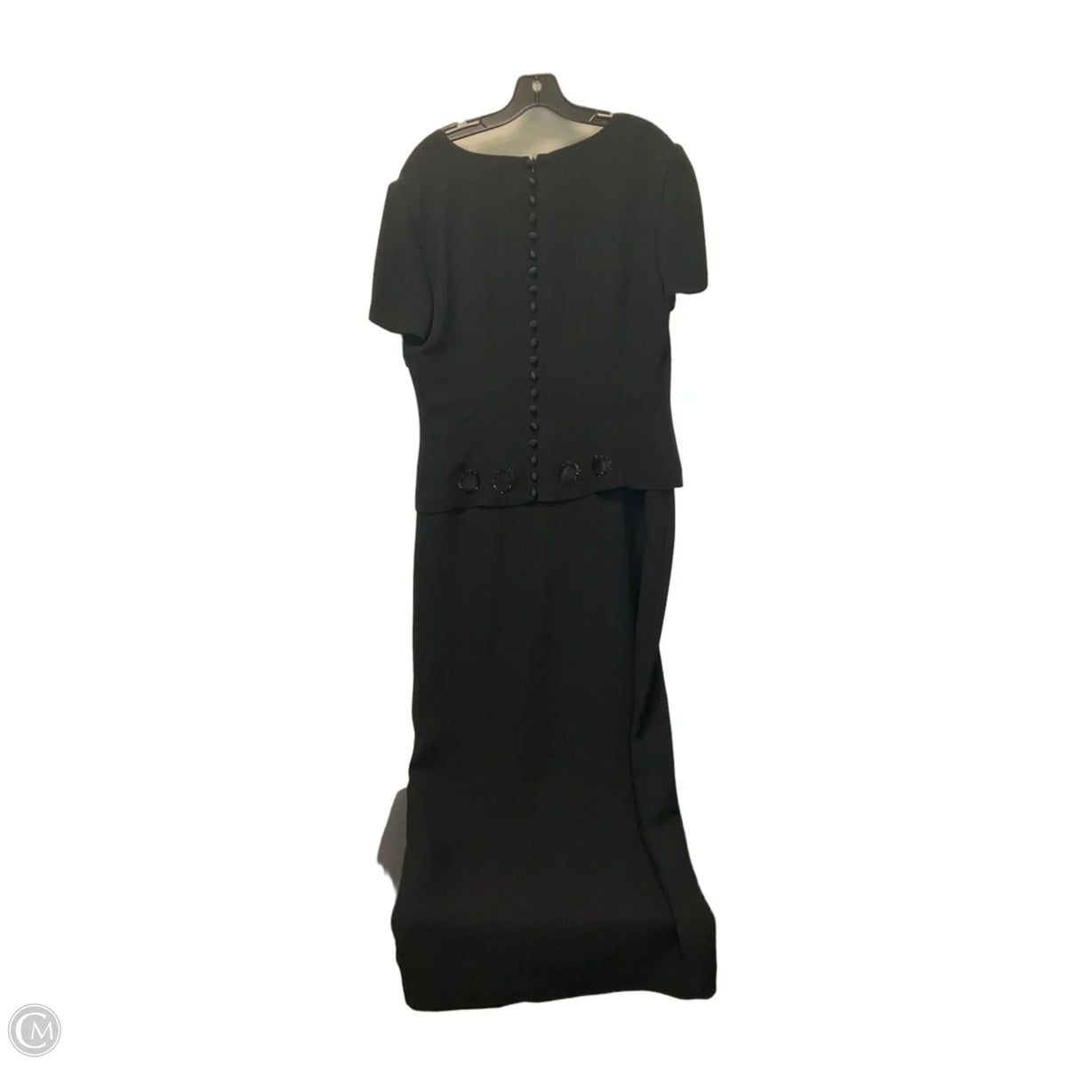 Dress Casual Maxi By Donna Morgan In Black, Size: 12