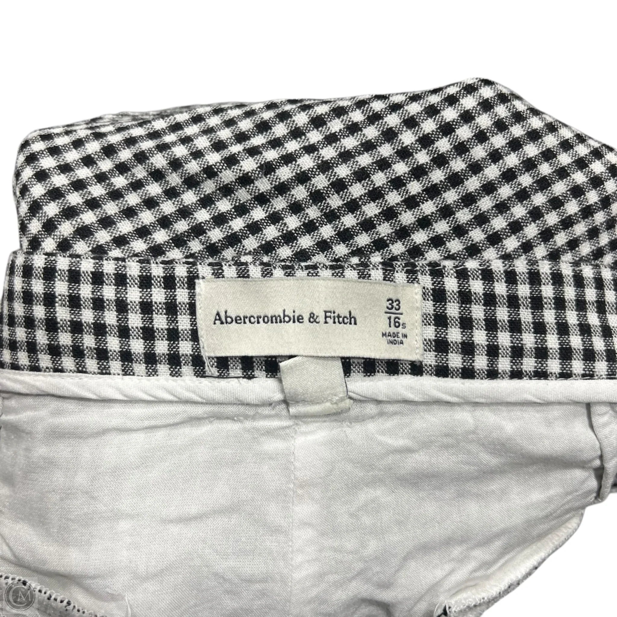 Pants Dress By Abercrombie And Fitch In Black & White, Size: 16