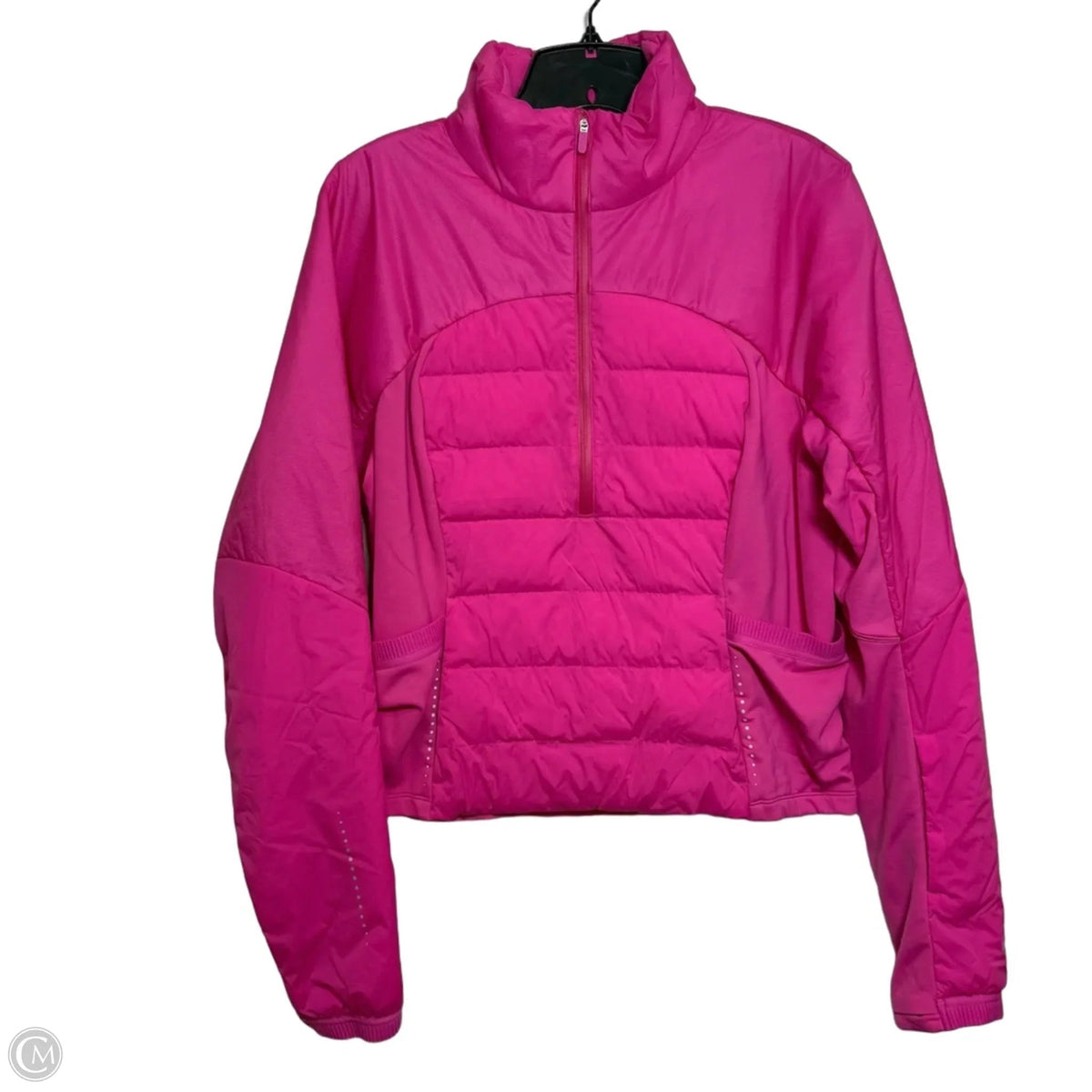 Athletic Jacket By Lululemon In Pink, Size: 12