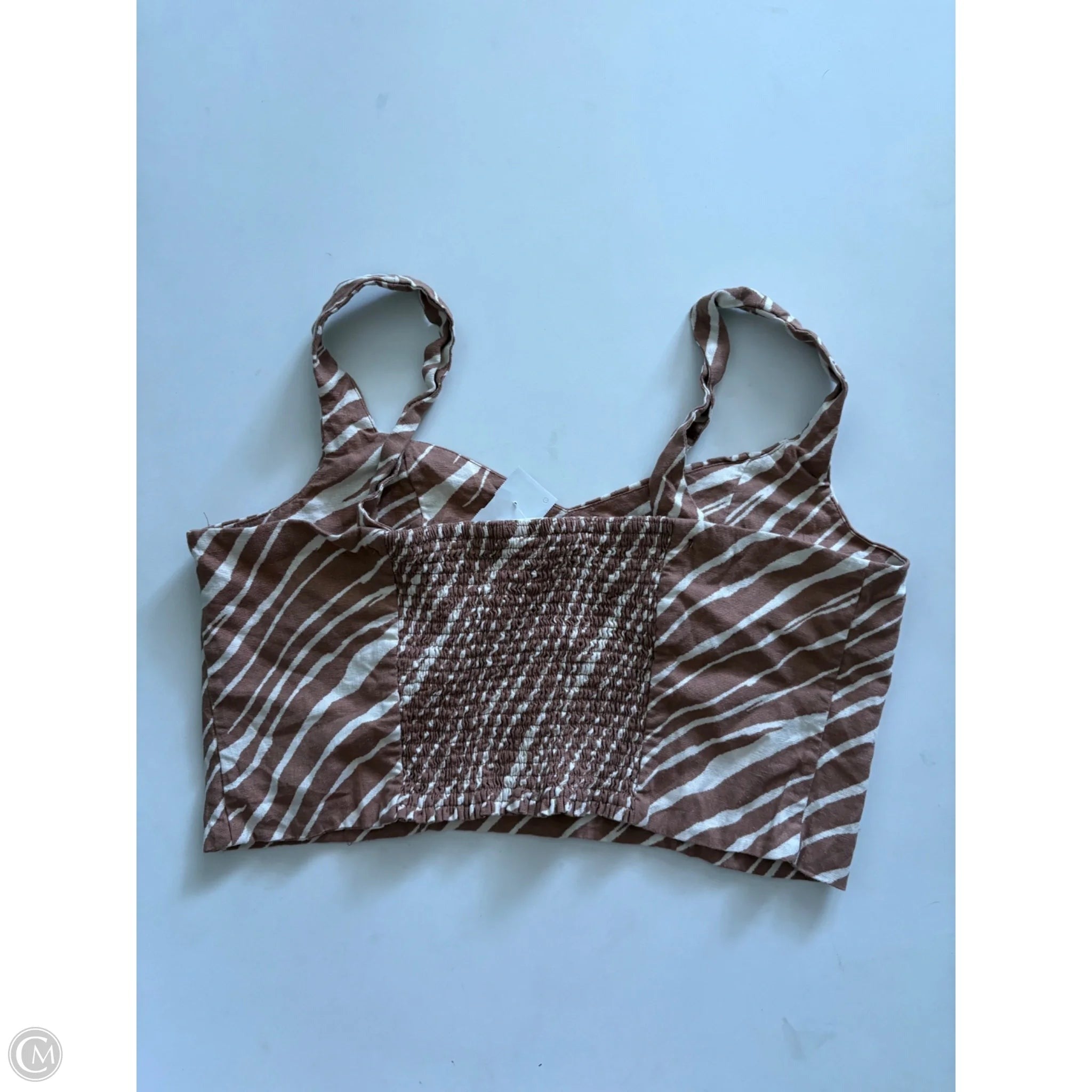 Tank Top By A New Day In Animal Print, Size: L