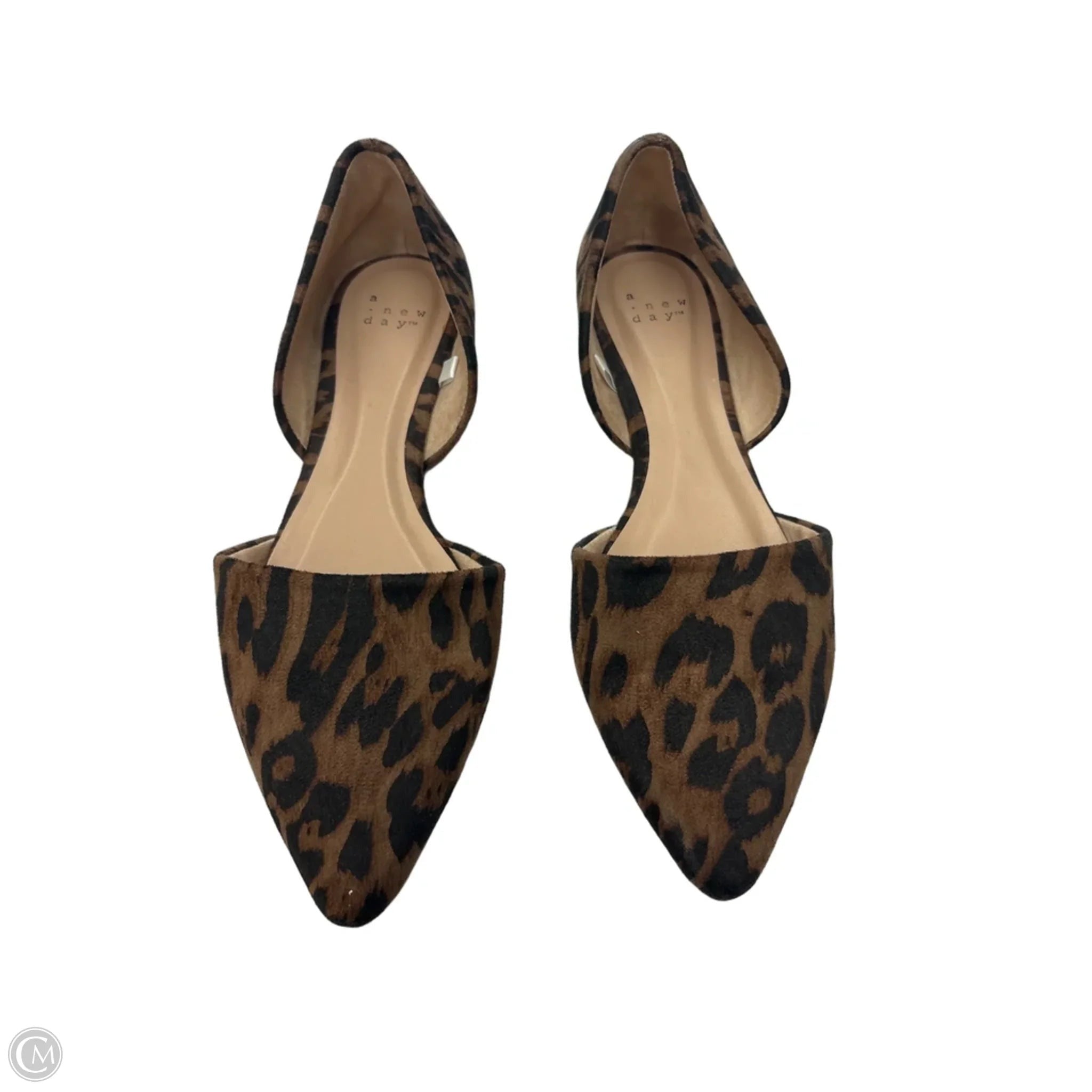 Shoes Flats By A New Day In Animal Print, Size: 9.5