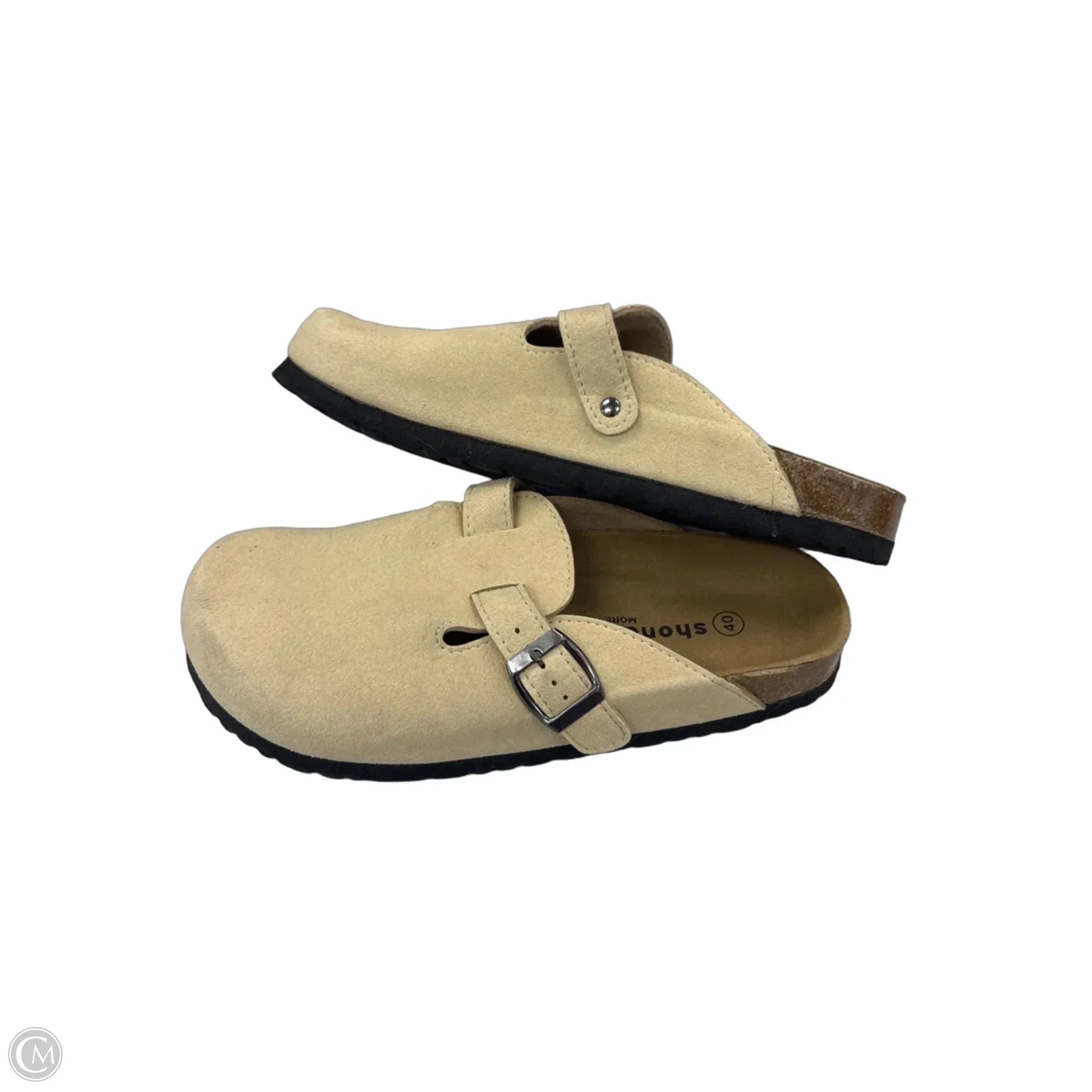 Sandals Flats By Cme In Cream, Size: 9.5