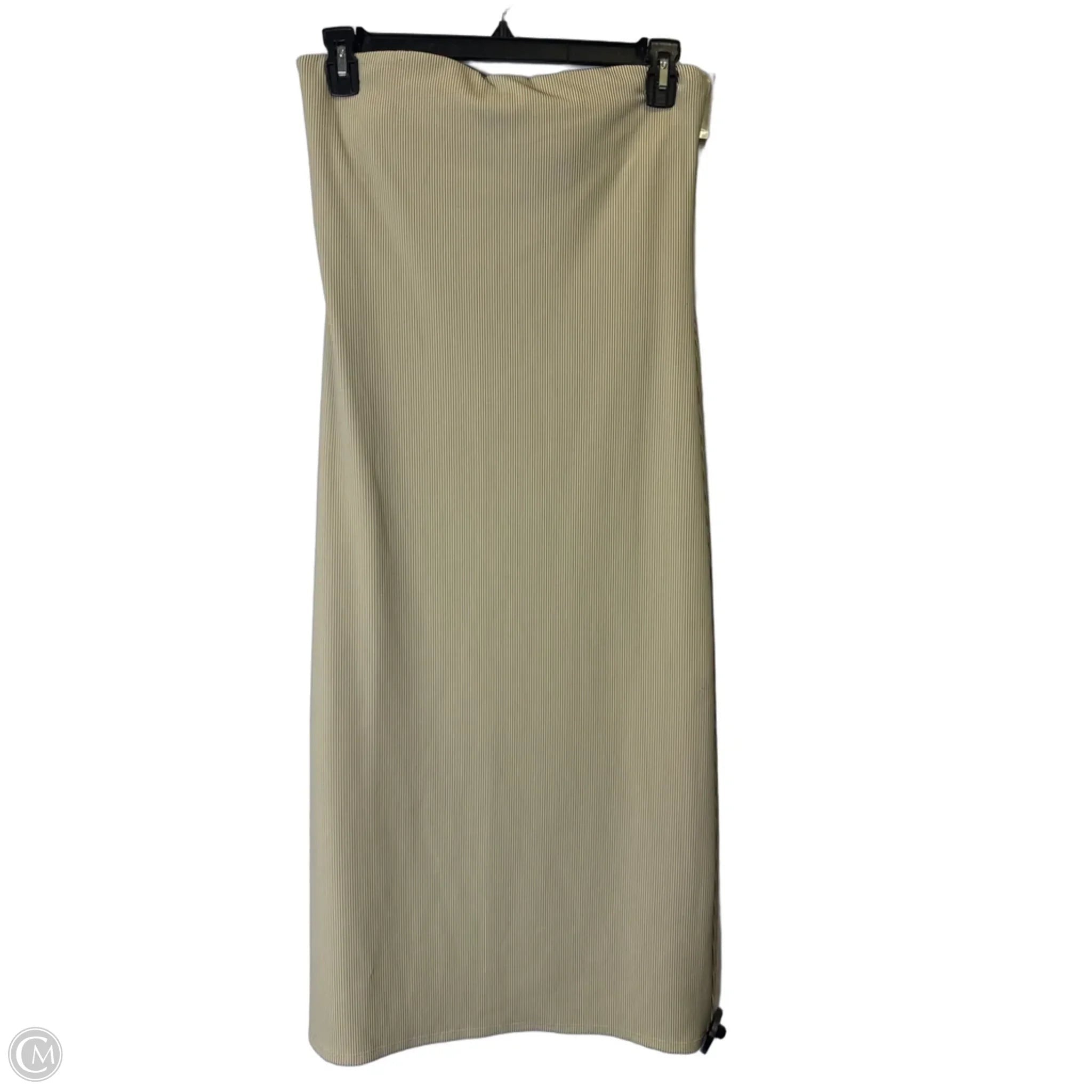 Dress Party Midi By Offline In Cream, Size: L